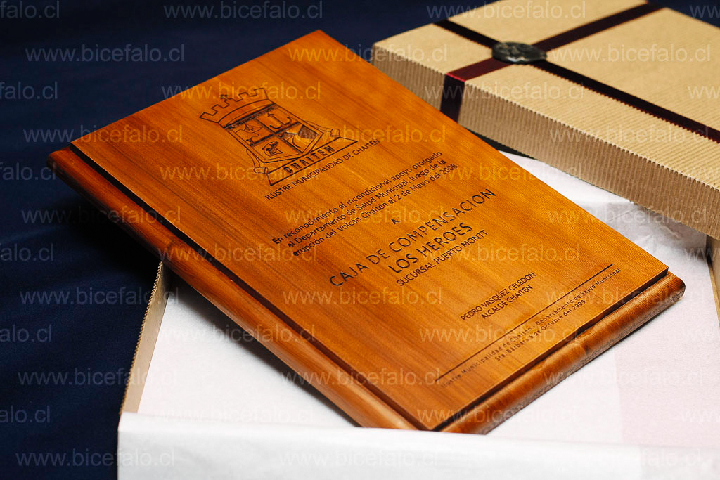 Galvano Madera Alerce pulido